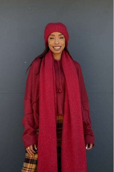 Lava Wool Knitted Cap