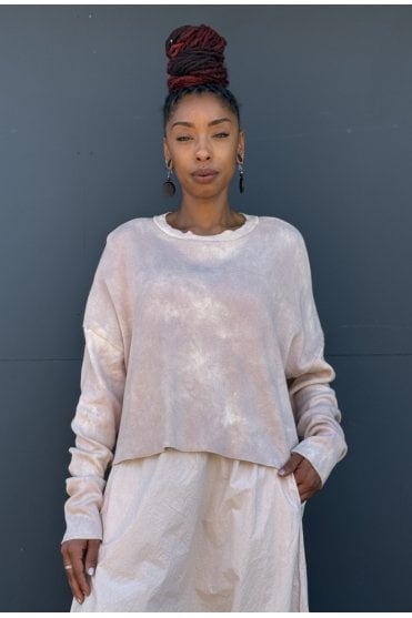 Muschel Quitwork Pullover 