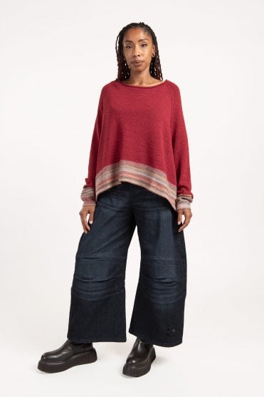 Lava Stripe Pullover