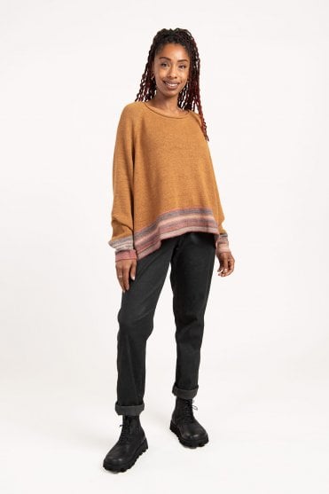 Bronze Stripe Pullover