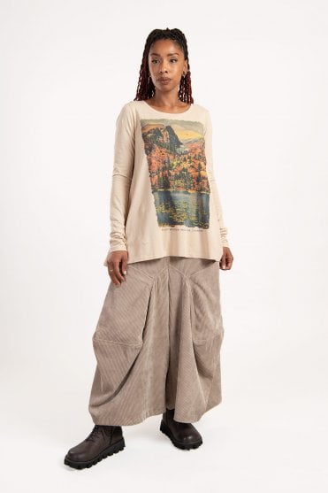 Mountain Print T-Shirt
