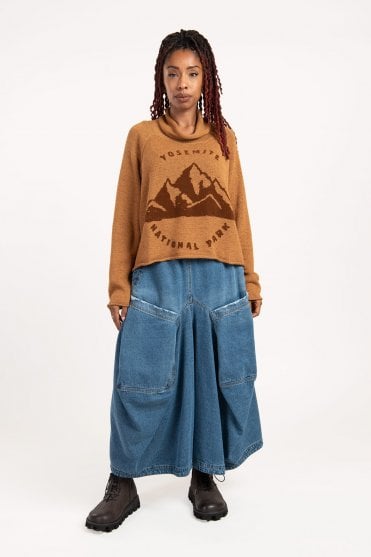 Bronze Print Pullover