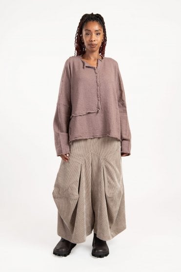 Crystal Boiled Wool Pullover
