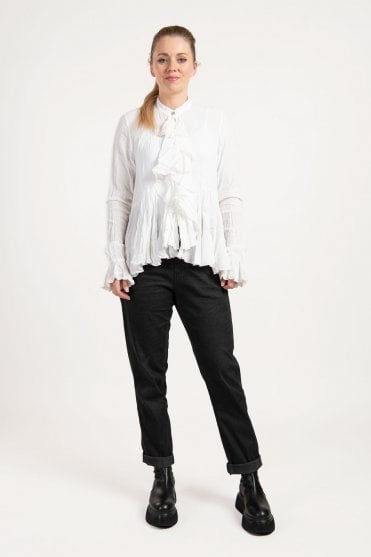 White Jumo Blouse