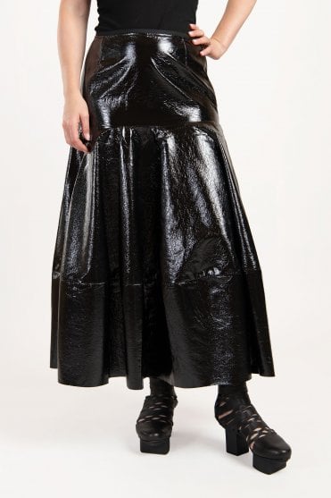 Black Silv Skirt