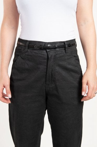 Thin Black Belt 
