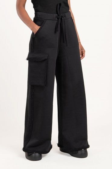 Black Cotton Trousers 