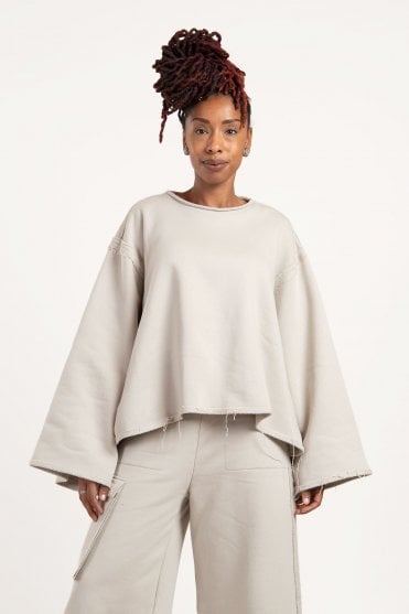 Exclusive Cloud Oversized Top
