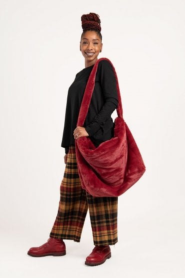 Lava Faux-Fur Bag 