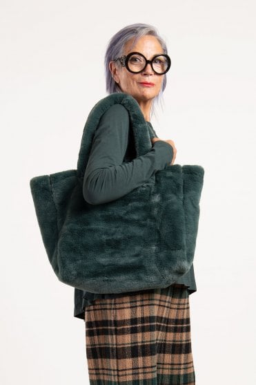 Forest Faux-Fur Bag 