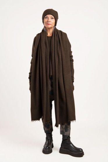 Umbra Merino-Yak Knitted Scarf