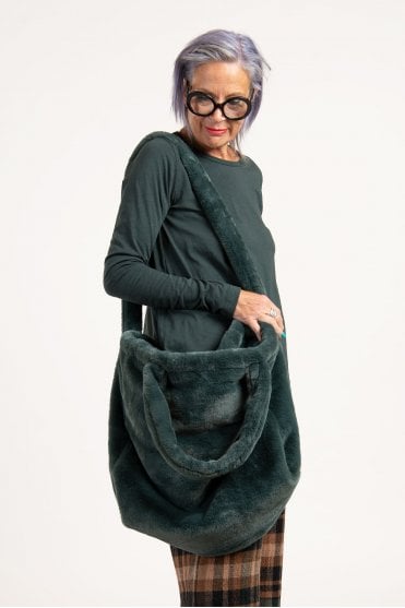 Forest Faux-Fur Bag 