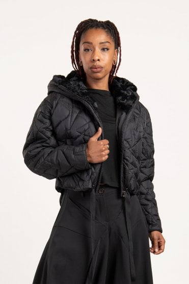 Black Piumino Jacket 