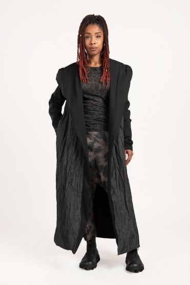 Black Statement Cardigan