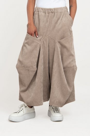 Sand Corduroy Trouser