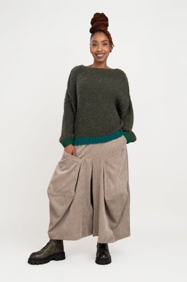 Riff Pine Boucle Pullover