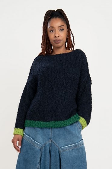 Riff Midnight Boucle Pullover