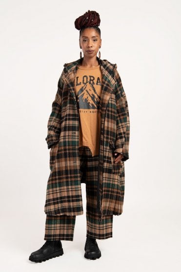 Forest Check Coat 