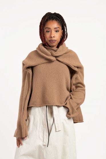 Dakar Wool-Yak Knitted Pullover 