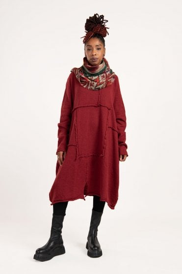 Lava Boiled Wool Knitted Dress