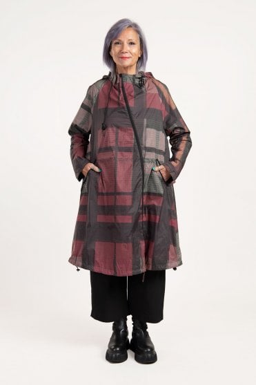 Check Multicolour Coat