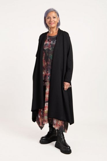 Black Long-line Jacket