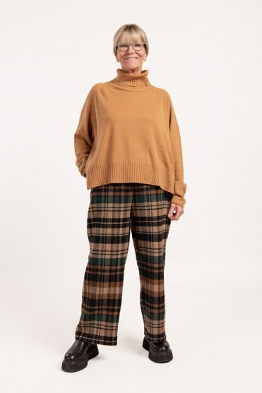 Bronze Wool-Yak Oversized Pullover