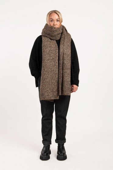 Bronze Melange Scarf 