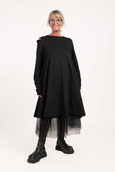 Winter Cotton Terry Dress