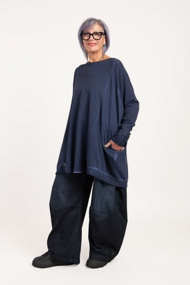 Ocean Long Sweat with pockets