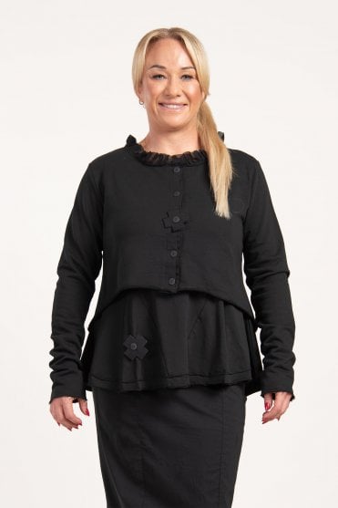 Short Black Cardigan