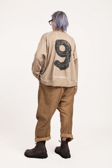 Desert Print Mid Sweat