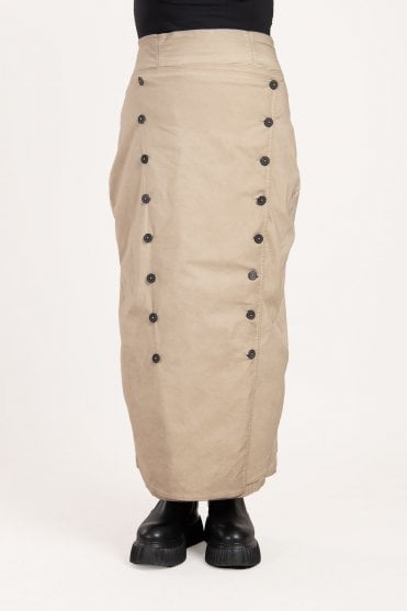 Clay Cloud Stretch Skirt