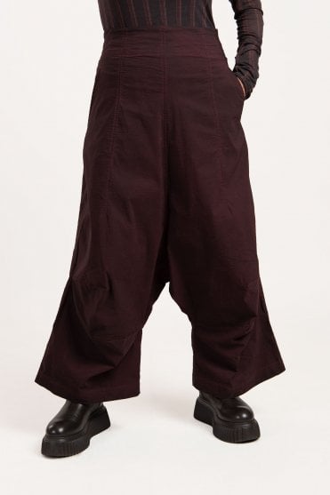 Purple Cloud Signature-Stretch Trousers  