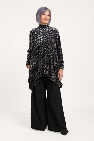 Pewter Leopard Tunic