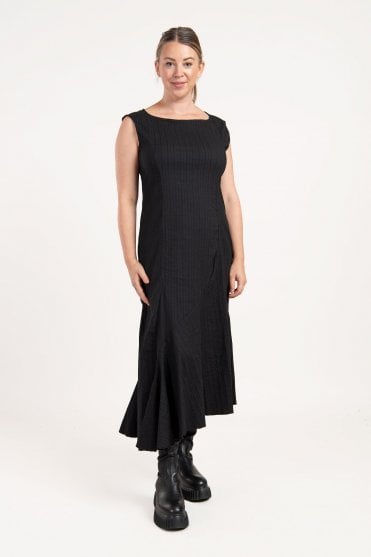 Petrol Stripe Dress 