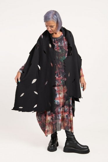 Black Elipse Jersey Scarf