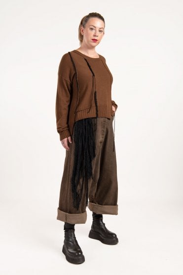 Merino Wool Chocolate Sweater