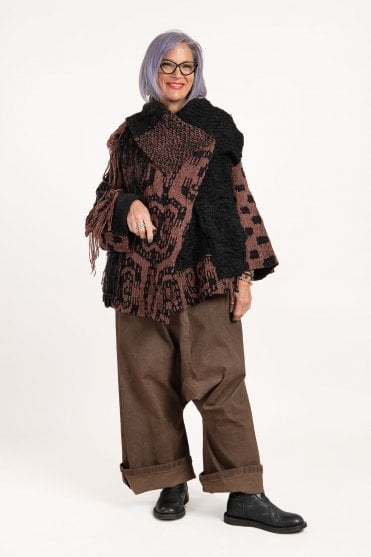 Henna-Black Cardigan