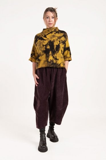 Mustard Boxy Knit