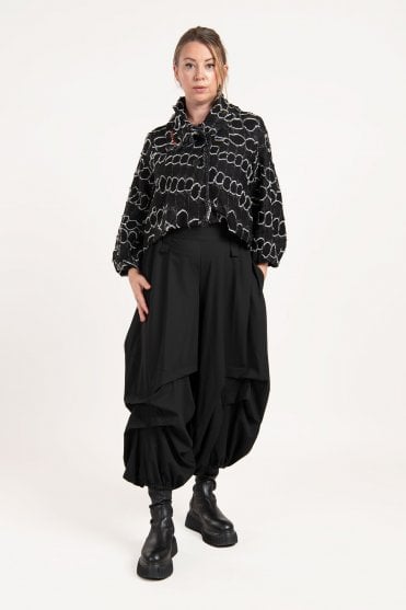 Black Textured Jacket 