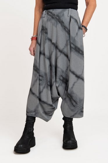 Grey Statement Trousers 