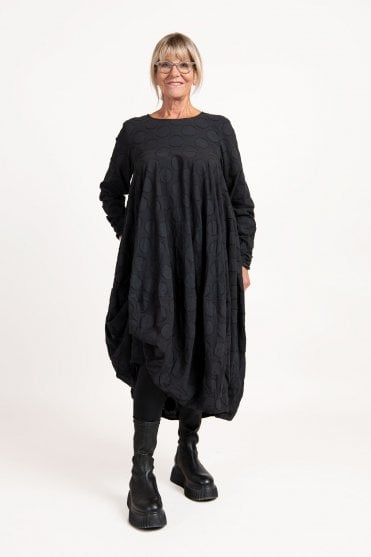 Petra Black Dots Dress